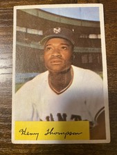 1954 Bowman #217 Henry Thompson New York Giants picture
