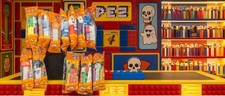Vintage Halloween PEZ Dispensers Lot of 12 MOC New in Bag Factory Sealed Ghost picture