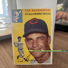 1954 TOPPS #7 TED KLUSZEWSKI REDS VG picture