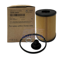 GENUINE OEM Oil Filter for 2020-2025 Hyundai Kia vehicles with 2.5L 263502S001 picture