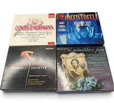 4 Classical Opera CD Box Sets Offenbach Berlioz Boito Donizetti Opera Rara picture