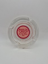 Vintage Madonna Inn San Luis Obispo California Glass Advertising Ashtray picture