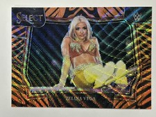 2023 Panini Select WWE Ringside - Zelina Vega #295 - Tiger 🐅 Prizm picture