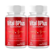 2-Pack Vital B Plus Capsules - Vital BPlus Daily Blood Health Support - 120 Caps picture