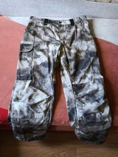 Extreme RARE Smoke Camo Winter Combat Tactical Pants M/L Warm Fleece Elite SOF picture