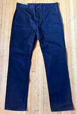 Levi's Men’s 511 Slim Fit Black Twill Cotton Pant 32x30 Flat Front Pockets. New. picture