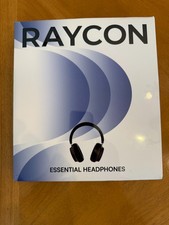 Raycon ESSENTIAL HEADPHONES Over Ear Wireless - BLACK NIB SEALED picture