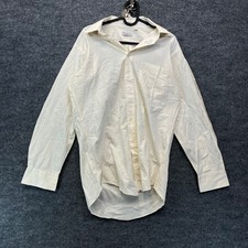 Vintage Robinson's California by Hathaway Dress Shirt Mens White Classic - 15/33 picture