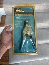 Ideal 45-262 Stripmaster Coax Cable Stripper RG-6, Spring-Action Grips NOS picture