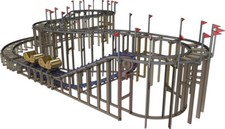 Build Your Own Six Flags Roller Coaster-3D Wooden Model-Perfect Thrill Seekers picture