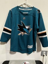 San Jose Sharks Fanatics Vintage NHL Hockey Jersey Youth Boys L/XL 18-20 picture