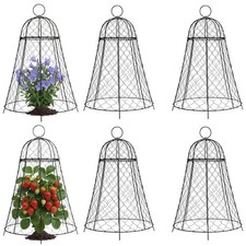 6Pcs Large Garden Cloches For Plants Outdoor Plant Protector with Detachable Lid picture