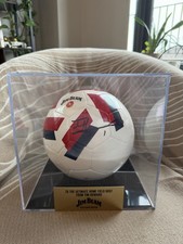 RARE Tim Howard Autographed Signed Soccer Ball X Jim Beam. picture