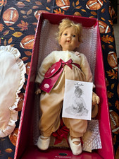 Götz Amelie Girl Doll w/ Outfit & Teddy Bear, Original Opened Box picture
