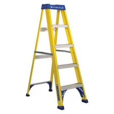 Louisville Fs2005 5 Ft Fiberglass Stepladder, 250 Lb Capacity picture