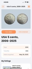 Extremely rare 2016 Nickel picture