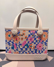 Floral Baby Bogg Bag with Double Handles and Removable Zip Pouch picture