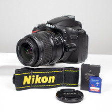Nikon D3200 Digital SLR Camera w/18-55mm Lens *Very LOW Shutter #1748**CLEAN** picture