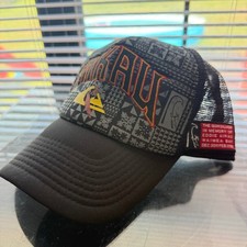 Rare 2011-12 Quiksilver Eddie Aikau Trucker Hat Waimea Bay Memorial Patch picture