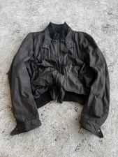 VTG Avant Garde Cropped Bomber Jacket Black Techwear Japanese  Archive Y2K picture
