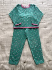 Vintage Hartstrings Girls Green/Pink Sweatshirt & Pants Set Size 5/6 USA picture