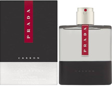 Prada Luna Rossa Carbon by Prada 3.4 oz EDT Cologne for Men New Sealed picture