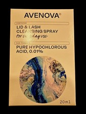 Avenova Lid And Lash Cleansing Spray - HYPOCHLOROUS Acid, 0.01% *New Box Sealed* picture