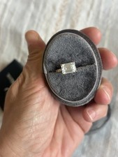 Emerald Cut Lab Grown Diamond  Engagement Ring 3 Carat picture