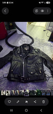Vintage Leather Motorcycle Jacket picture