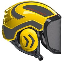 PROTOS Helmet Grey & Yellow Pfanner Protos Integral Arborist Helmet picture