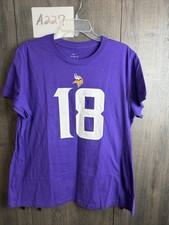 Nike Minnesota Vikings T-Shirt Men's 2XL Purple NFL Football Shirt picture