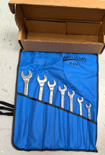 NEW WILLIAMS SAE  WS-1170SCA SuperCombo 7 Pc Wrench Set with Pounch- Made in USA picture