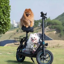 Brand GYROOR 550W Electric Scooter w/ Seat for Pet Adult up to 20Miles 18.6MPH picture