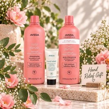 Aveda Nutriplenish Light Moisture Shampoo Conditioner 1L Liter Duo + Hand Relief picture
