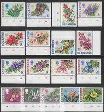 Bermuda #255-71 M/NH VF Post Office Fresh Flower Set picture