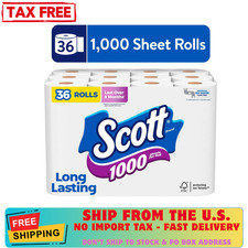Scott 1000 Toilet Paper, 36 Rolls, 1,000 Sheets per Roll picture