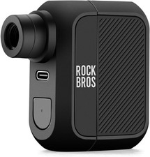 ROCKBROS Mini Bike Pump Portable 100PSI Electric Pump Tire Inflator Rechargeable picture
