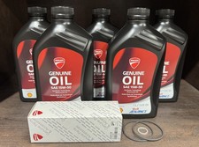 Genuine OEM Ducati Multistrada V4 Oil Filter Change Kit 2021-2026 picture