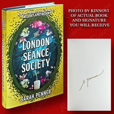 The London Seance Society SIGNED Sarah Penner (2023,HC,1st Exclusive) BRAND NEW picture