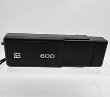 Kodak Tele-EKTRALITE 600 Film Camera, Black, Built-In Flash, Vintage, UNTESTED picture