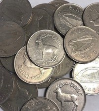 Irish Pound £1 Punt Red Deer (1990-2000 type) Ireland 