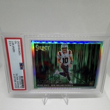 2024 Panini Select Drake Maye Alter Ego #22 RC PSA 10 New England Patriots picture