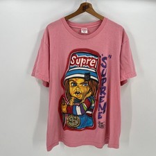 SS14 2014 Supreme NYC Forty Deuce Shirt King Phade Chucky Tee in Pink XL picture