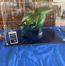 Willem Dafoe Signed Green Goblin Marvel Legends Helmet JSA CERT  picture