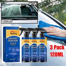 3PCS Car Coating Spray Set Quick Effect Coating Agent Quickly Coat Car Wax New picture