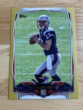 2014 Topps #432 Jimmy Garoppolo Gold #/2014 picture
