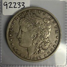 1897-O XF/AU Details Morgan Dollar Silver $1 US |92233 picture