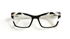 L.A.M.B LA055 BON NEW AUTHENTIC RECTANGLE FULL RIM EYEGLASSES FRAMES 52-17-140 picture