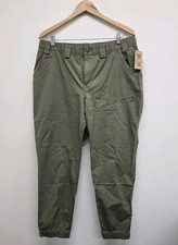 NWT Duluth Trading Rootstock Gardening Jogger Pants Green Sz 16 Outdoor Utility picture