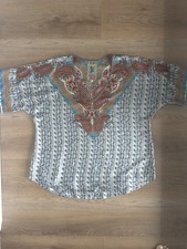 Johnny Was 100% Silk Tunic Top picture